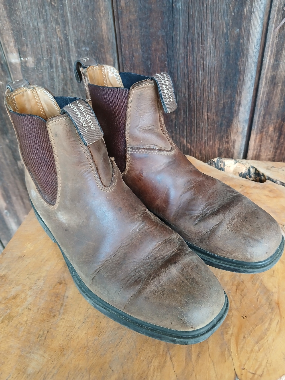 Blundstone Brown Chelsea Boots